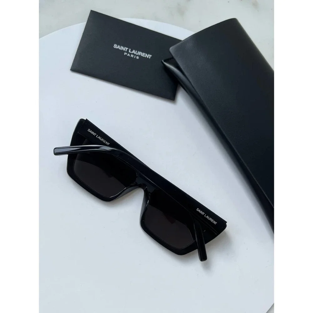Saint Laurent Chic Black Sunglasses - Picture 5 of 10